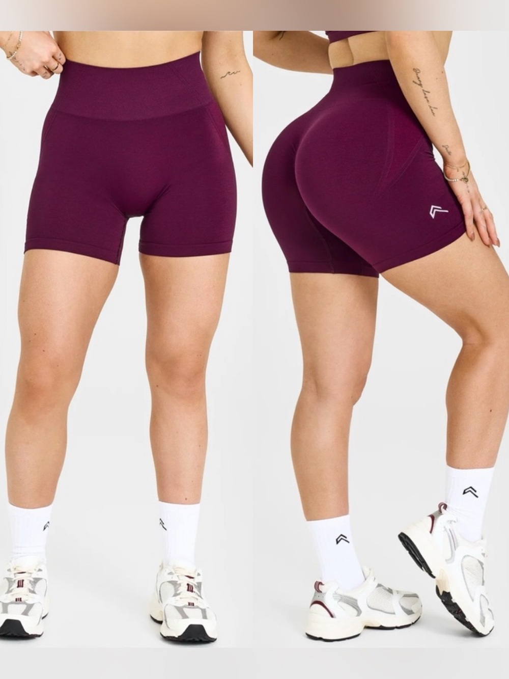Oner Active | NWT Effortless Seamless Shorts in Ripe Fig Medium